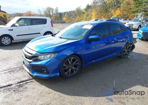 2019 Honda Civic Sport from USA, damaged, VIN SHHFK7H49KU204948